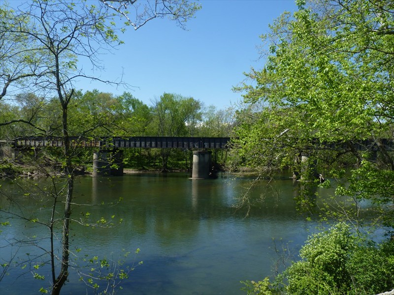 C&O Bridges over the Greenbrier River.